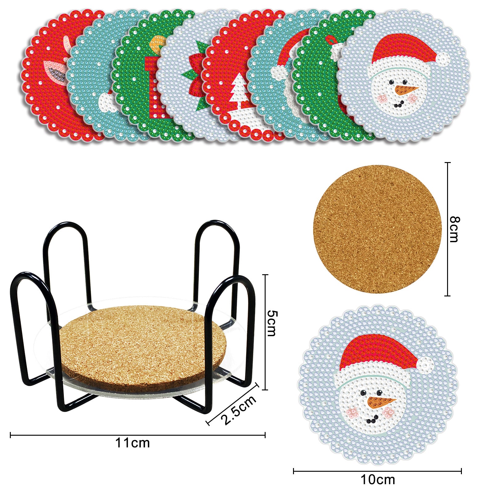 Christmas Cup Mats Collection