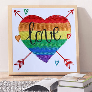 Love Rainbow Heart