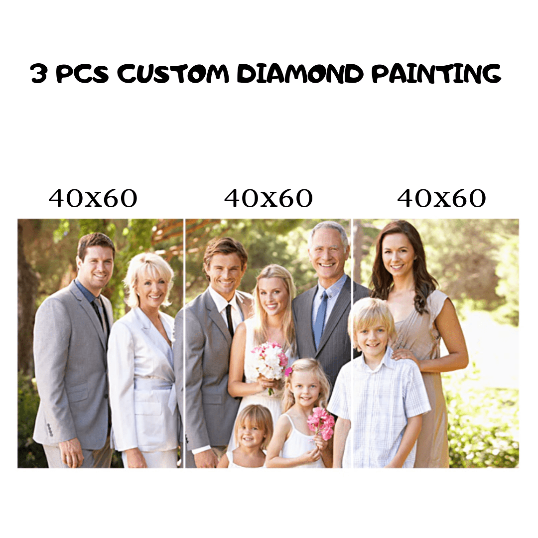 Multi-Custom Painting (3PCS)-DIY Diamond Painting