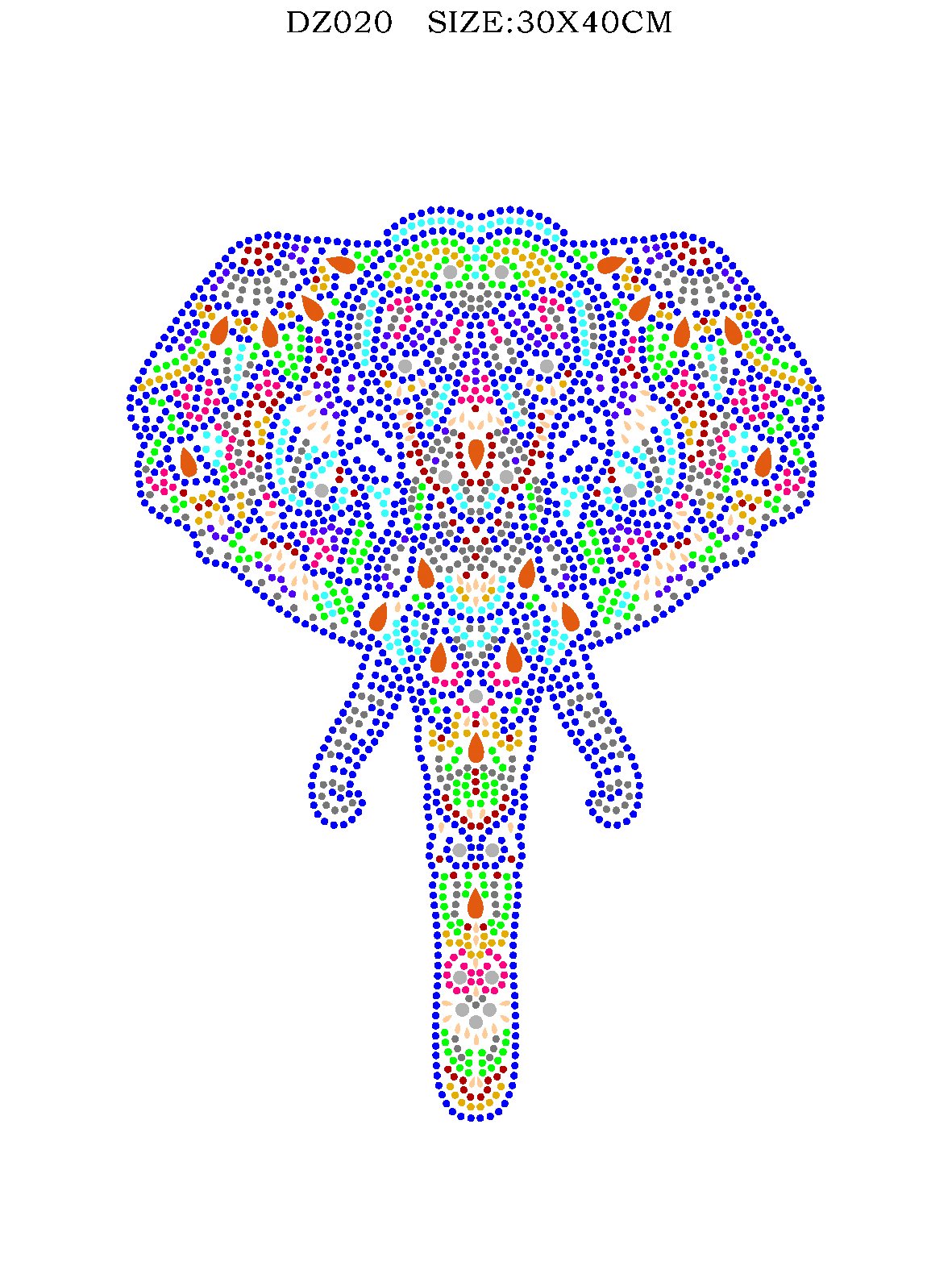 Abstract Elephant
