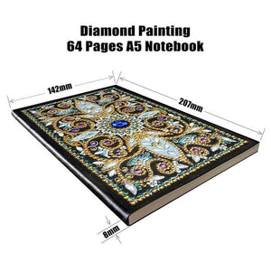 Azure Centerpiece Diamond Painting Notebook-DIY Diamond Painting