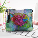Colorful Rose DIY Diamond Painting Handbag