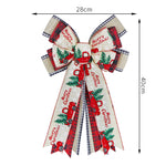 XL Size Christmas Ribbon Bow