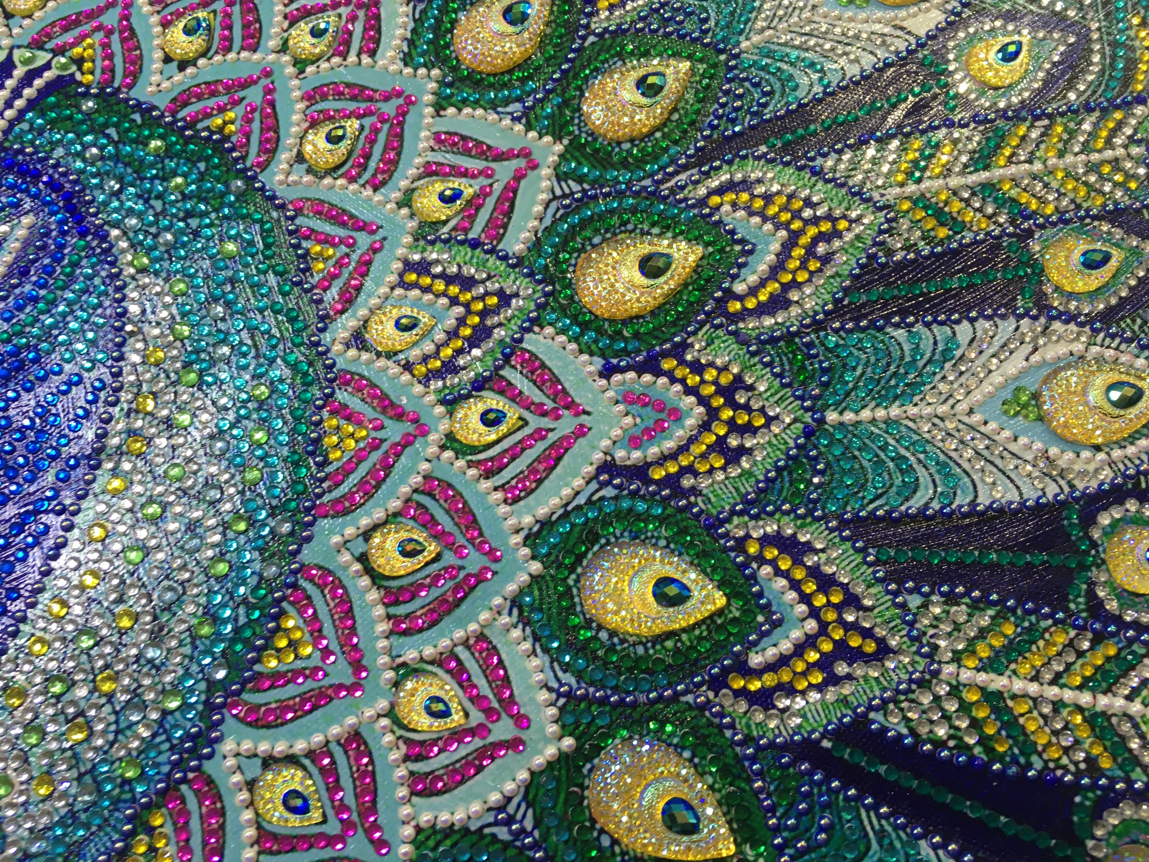 Vibrant Peacock
