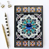 Blue Mandala Diamond Painting Notebook-DIY Diamond Painting