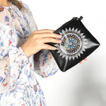 Black Mandala DIY Diamond Painting Handbag