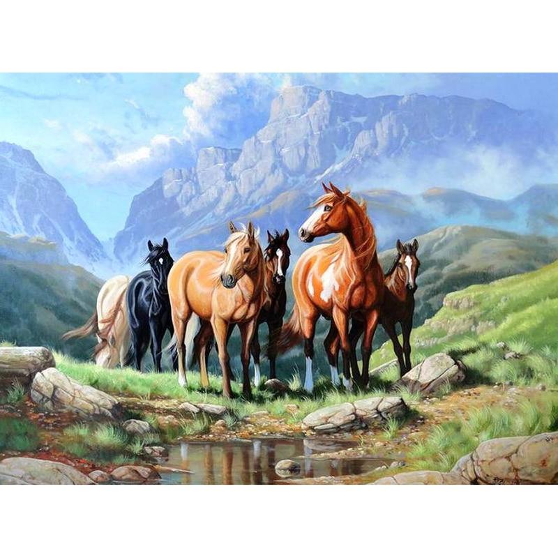 Wild Horses-DIY Diamond Painting