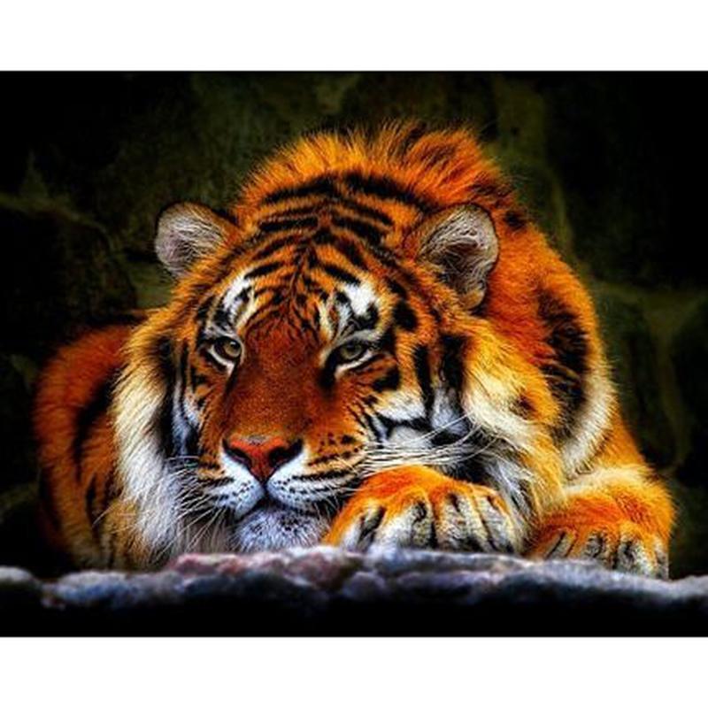 Mighty Tiger-DIY Diamond Painting