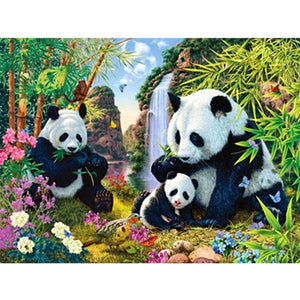 The Panda Family-DIY Diamond Painting